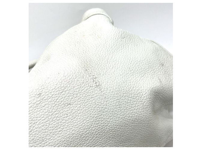 Borsa Tote Loewe Anagram Nappa Aire Bianco - vista 8