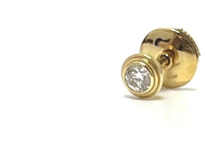 Cartier Damour MM 2-Diamond Ohrstecker Golden - Ansicht 9