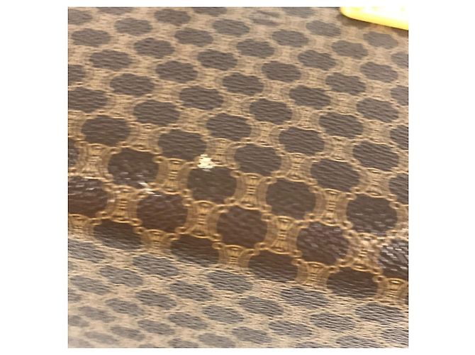 Céline CELINE Vintage Macadam Logo Make-up Box Braun - Ansicht 8