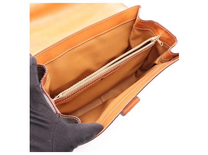 Céline Borsa 2-Way Celine Macadam Turnlock Marrone - Ansicht 3