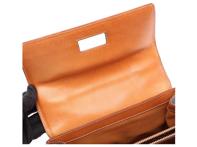 Céline Borsa 2-Way Celine Macadam Turnlock Marrone - Ansicht 6