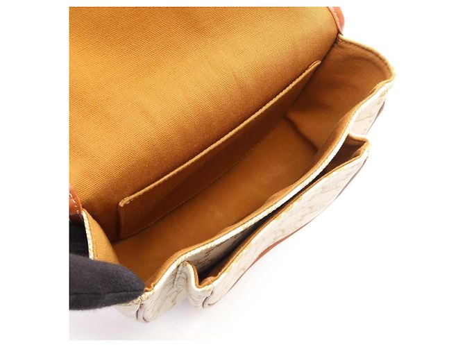 Céline Celine CELINE Folco Medium Bag Brown White - view 3