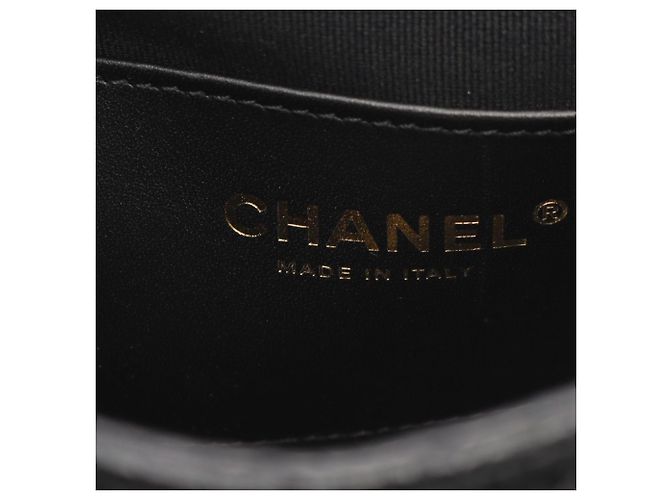 Timeless Chanel Matelassé Small Flap Schultertasche Schwarz - Ansicht 4