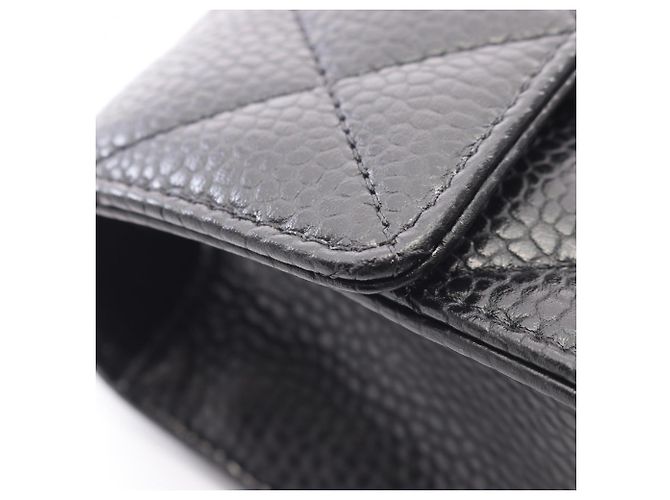 Timeless Chanel Matelassé Small Flap Schultertasche Schwarz - Ansicht 7