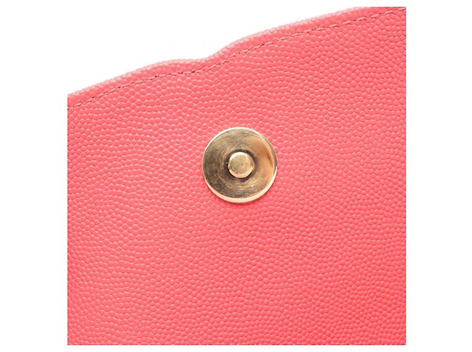 Zaino Chanel CC Filigree Matelassé in Rosa - vista 10