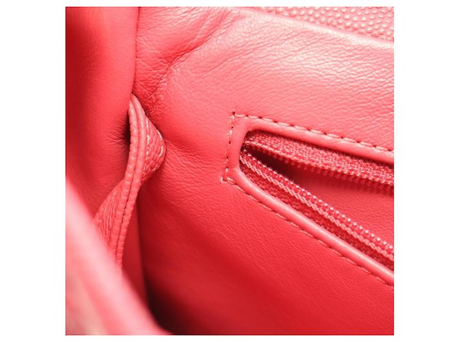 Zaino Chanel CC Filigree Matelassé in Rosa - vista 9