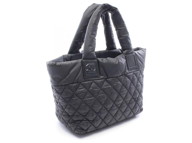 Borsa Tote Reversibile Small Chanel Coco Cocoon Nero - vista 2