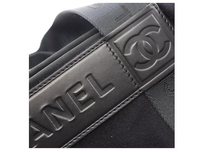 Borsa Tote Chanel Sport Line Nero - vista 12