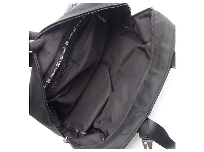 Borsa Tote Chanel Sport Line Nero - vista 3