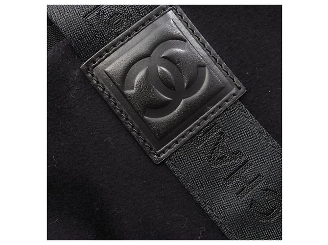 Borsa Tote Chanel Sport Line Nero - vista 8