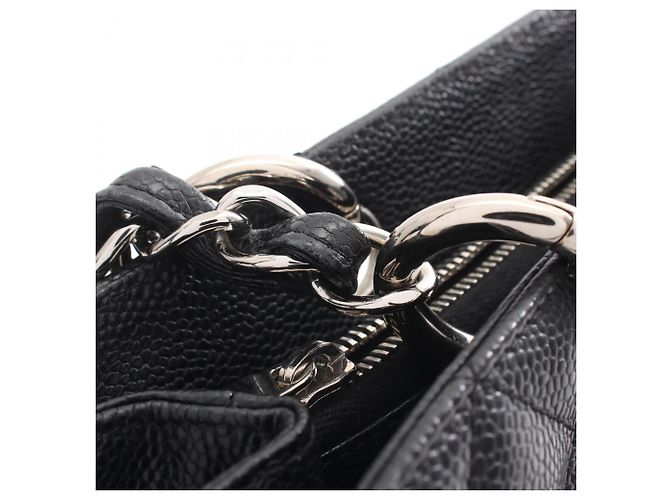 Borsa Tote Chanel Matelassé Grand Shopping GST Nero - vista 12