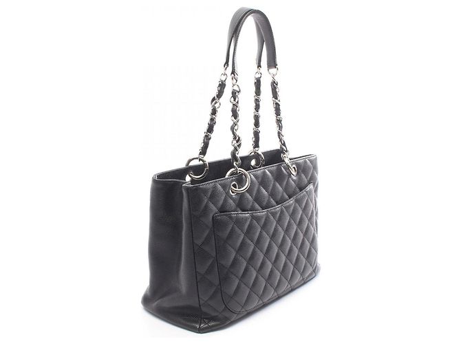 Borsa Tote Chanel Matelassé Grand Shopping GST Nero - vista 2