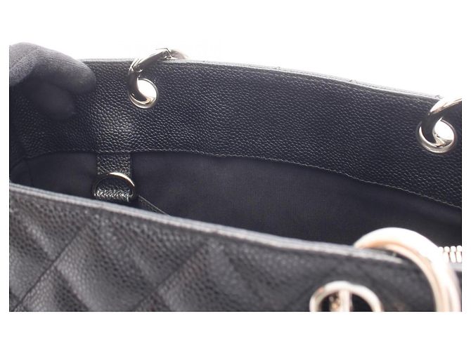 Borsa Tote Chanel Matelassé Grand Shopping GST Nero - vista 7