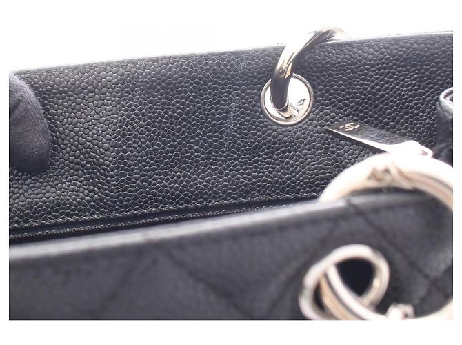 Borsa Tote Chanel Matelassé Grand Shopping GST Nero - vista 8