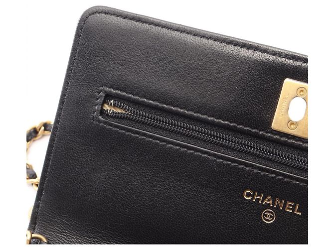 Borsa a tracolla Chanel Matelassé Nero - vista 6
