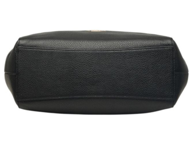 Borsa Tote Coach in pelle nera Nero - vista 3