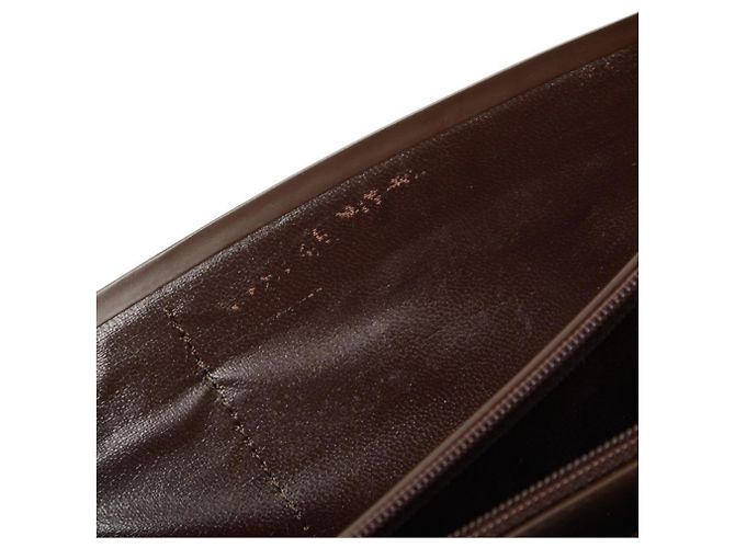 Cartera larga Burberry Nova Check en cuero marrón Castaño - vista 11