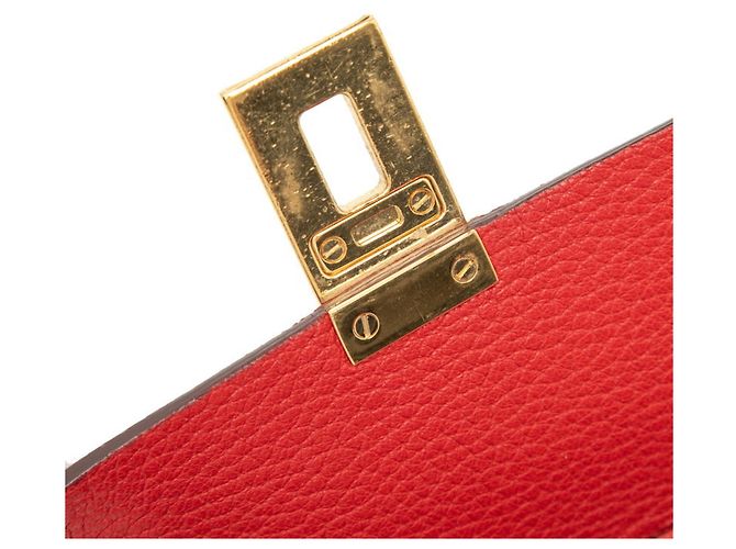 Bolsa de Ombro Chloé Drew Chain Vermelho - vista 4