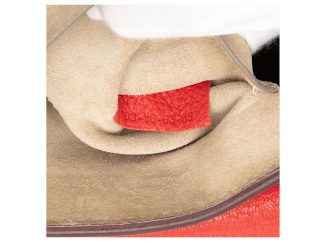 Bolsa de Ombro Chloé Drew Chain Vermelho - vista 8