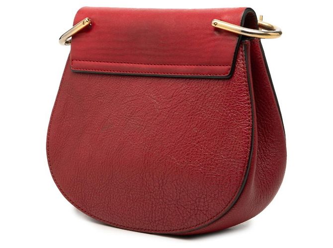 Chloé Drew Chain Schultertasche Rot - Ansicht 2