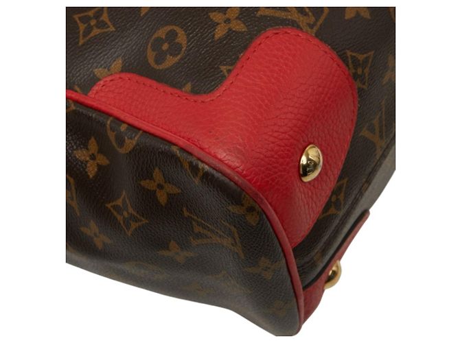 Borsa Tote Louis Vuitton Monogram Estrella Marrone Rosso Fuschia - vista 7