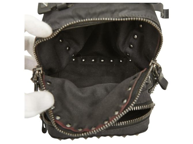 Mochila Valentino Rockstud Camouflage Negro - vista 11