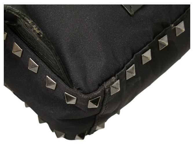 Mochila Valentino Rockstud Camouflage Negro - vista 7