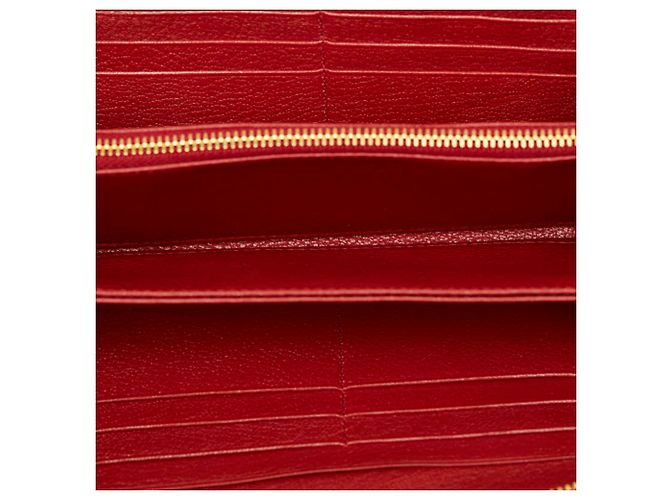 Cartera larga Miu Miu de piel Madras rosa - vista 6