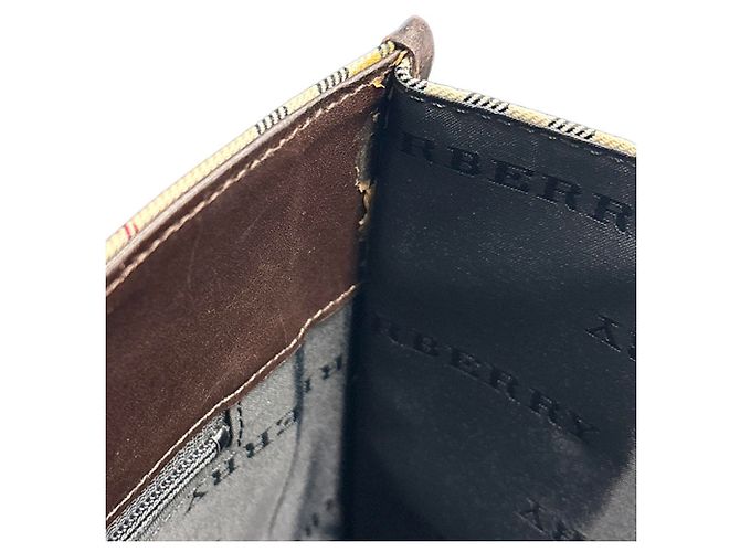 Burberry Nova Check Tote Bag Mehrfarben Beige - Ansicht 11