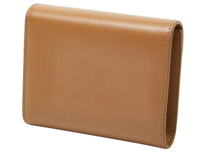 Céline Celine Triomphe Small Flap Wallet Brown - view 2