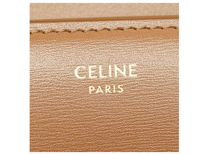 Céline Celine Triomphe Small Flap Wallet Brown - view 9