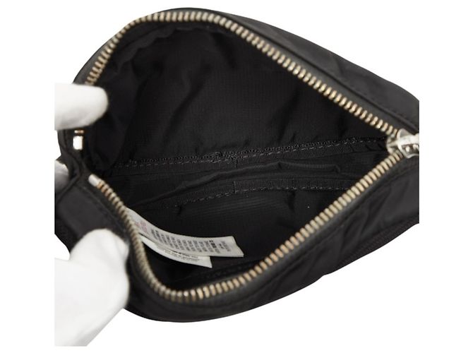 Borsa a tracolla Burberry Logo Print Nero - vista 8