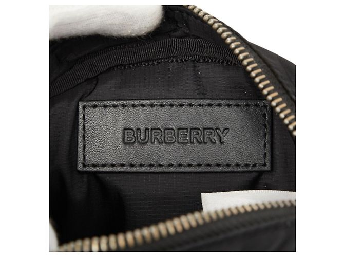 Borsa a tracolla Burberry Logo Print Nero - vista 9