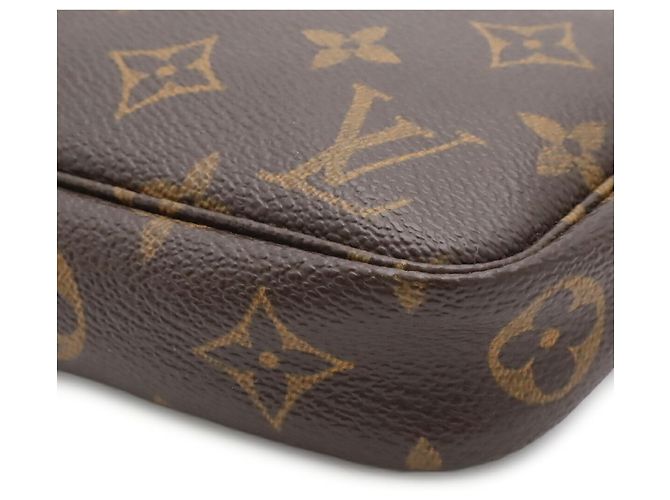 Louis Vuitton Monogram Pochette Accessoires Handtasche Braun - Ansicht 4