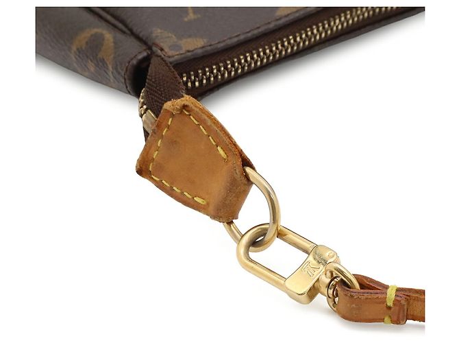 Louis Vuitton Monogram Pochette Accessoires Handtasche Braun - Ansicht 5
