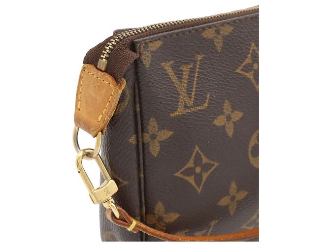 Louis Vuitton Monogram Pochette Accessoires Handtasche Braun - Ansicht 9