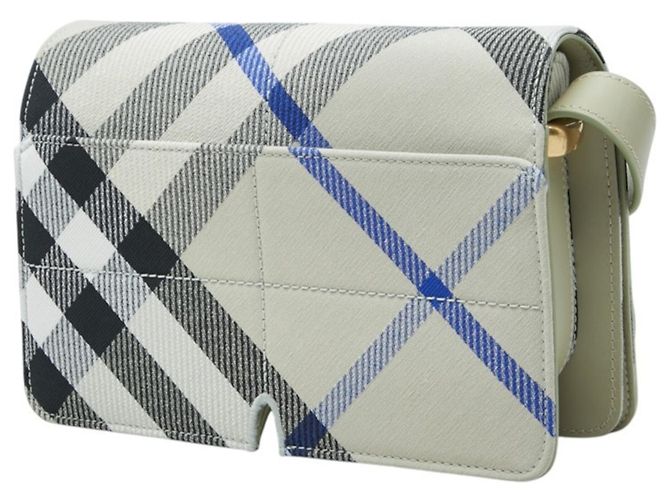 Borsa a tracolla Burberry Check Marrone Multicolore - vista 2