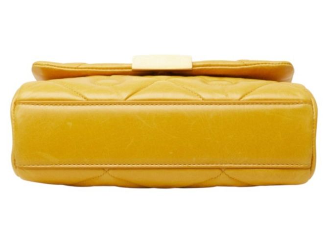 Borsa a tracolla T-Timeless matelassé con catena Tod's Giallo - vista 3