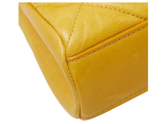 Borsa a tracolla T-Timeless matelassé con catena Tod's Giallo - vista 5