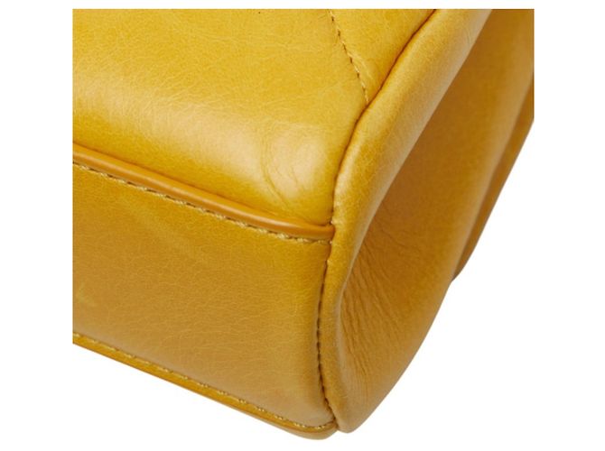 Borsa a tracolla T-Timeless matelassé con catena Tod's Giallo - vista 6