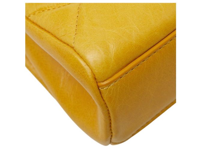 Borsa a tracolla T-Timeless matelassé con catena Tod's Giallo - vista 7