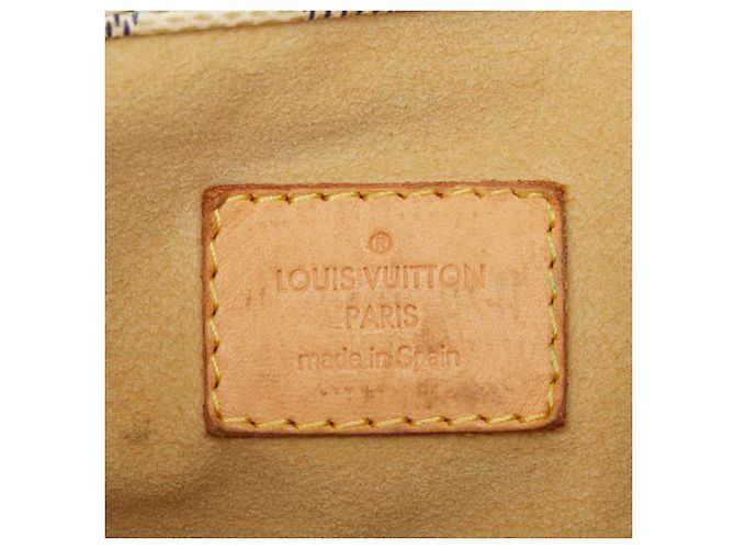 Borsa Tote Louis Vuitton Damier Azur Artsy MM Bianco - vista 12