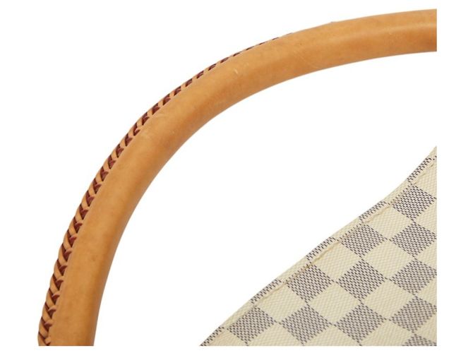 Borsa Tote Louis Vuitton Damier Azur Artsy MM Bianco - vista 8