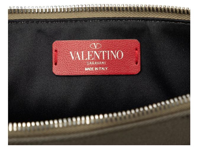 Bolso de mano Valentino x Jamie Reed Negro Caqui - vista 5