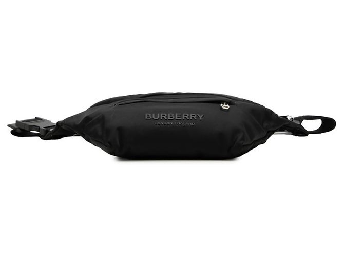 Borsa a tracolla Burberry Logo Nero - vista 3