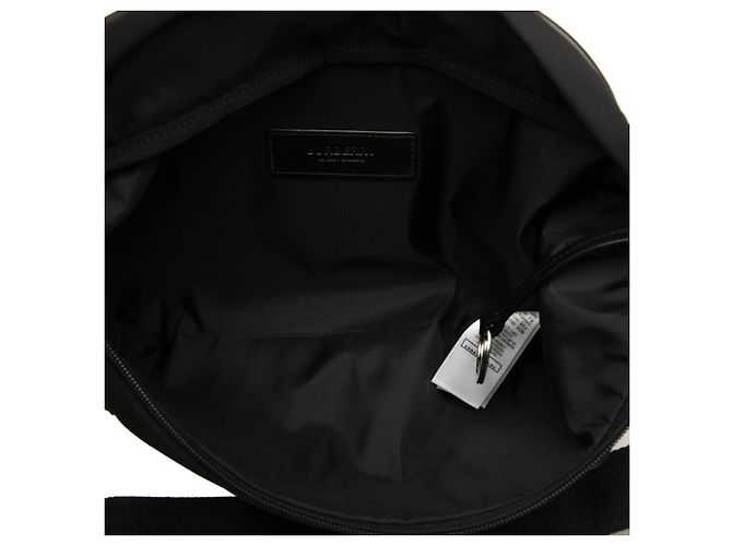 Borsa a tracolla Burberry Logo Nero - vista 4