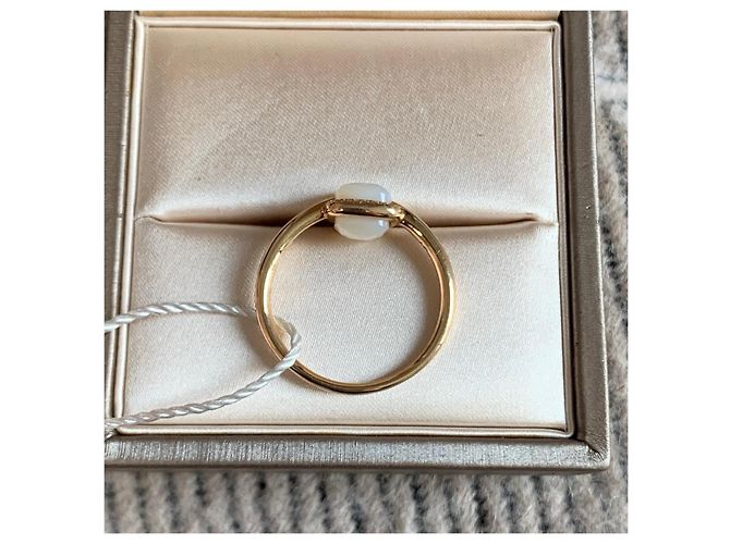 Anello Pomellato Isola in Oro 18K, Madreperla e Diamanti D'oro - vista 5