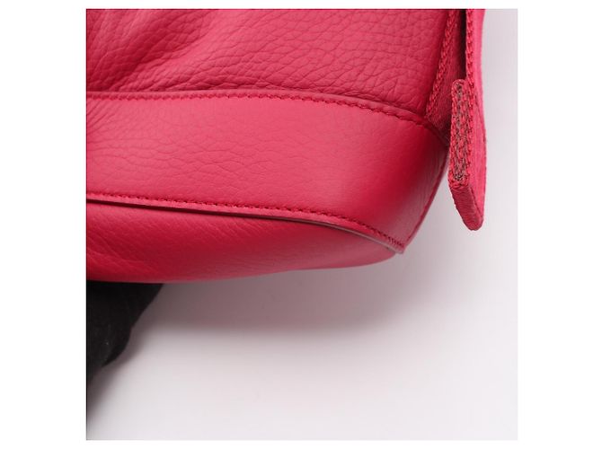 Bottega Veneta Pochette/Borsa a mano in pelle rossa Rosso - vista 5