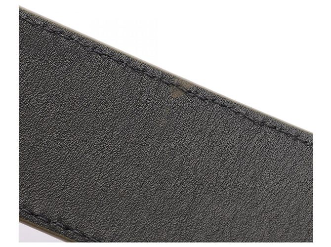 Bottega Veneta Perforierter Ledergürtel für Damen Khaki - Ansicht 5