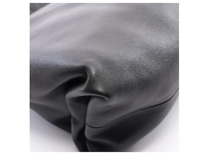 Borsa a pochette con patta Triangle Bottega Veneta Nero - vista 4